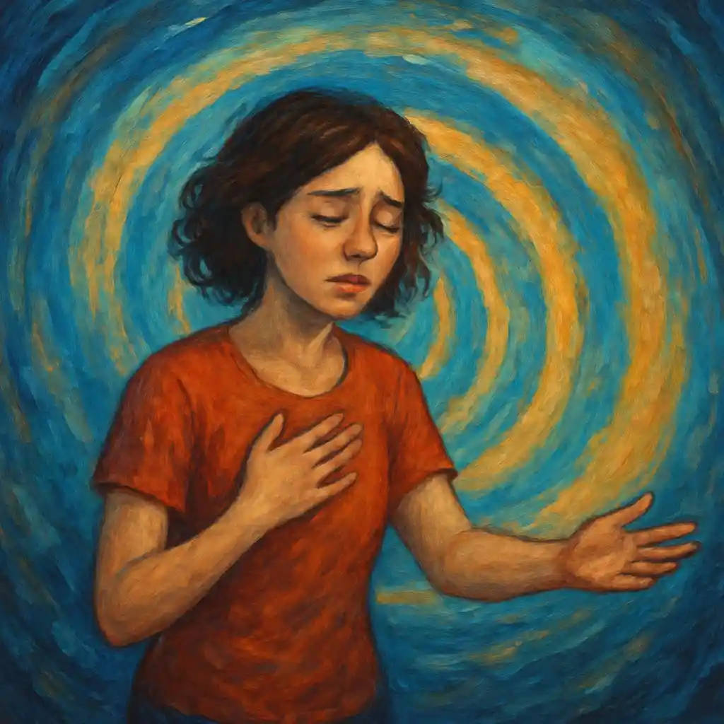 Anxiety Spiral in You: 3-Sentence Stop — “I’m Safe”; “I Do X Now”; “Rest Later”; Then Act