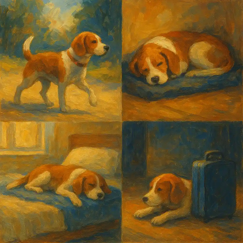 Business Travel Day: A Stress-Free Dog Day Structure for Business Travel 1 Business Travel Day: Dog Day Structure Without Stress Peaks — Early Exercise; Care; Rest Block; Evening Minimal