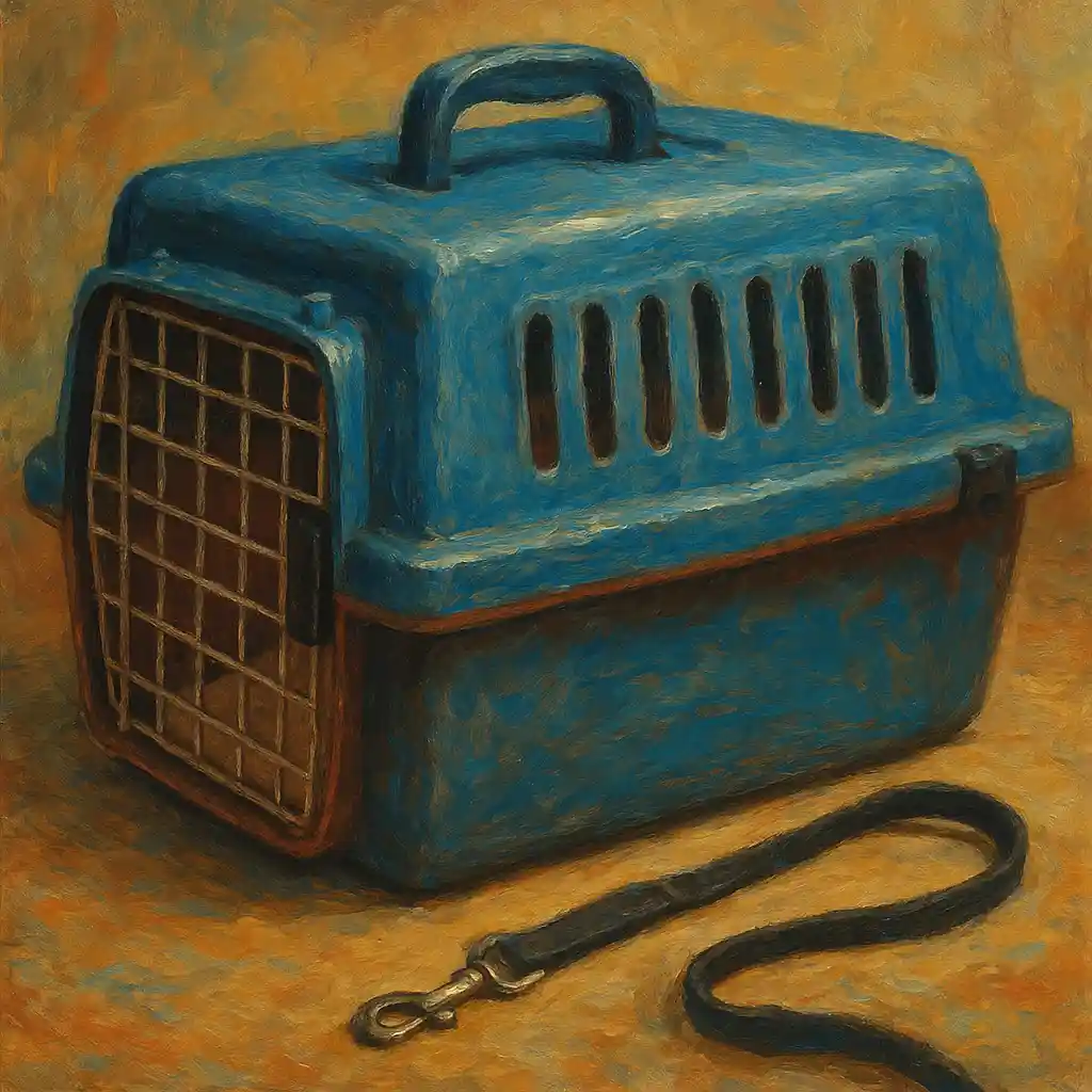 Carrier: Stabilize Floor (Dog Safe) — Insert; Non-Slip; Inner Leash; Zipper Check