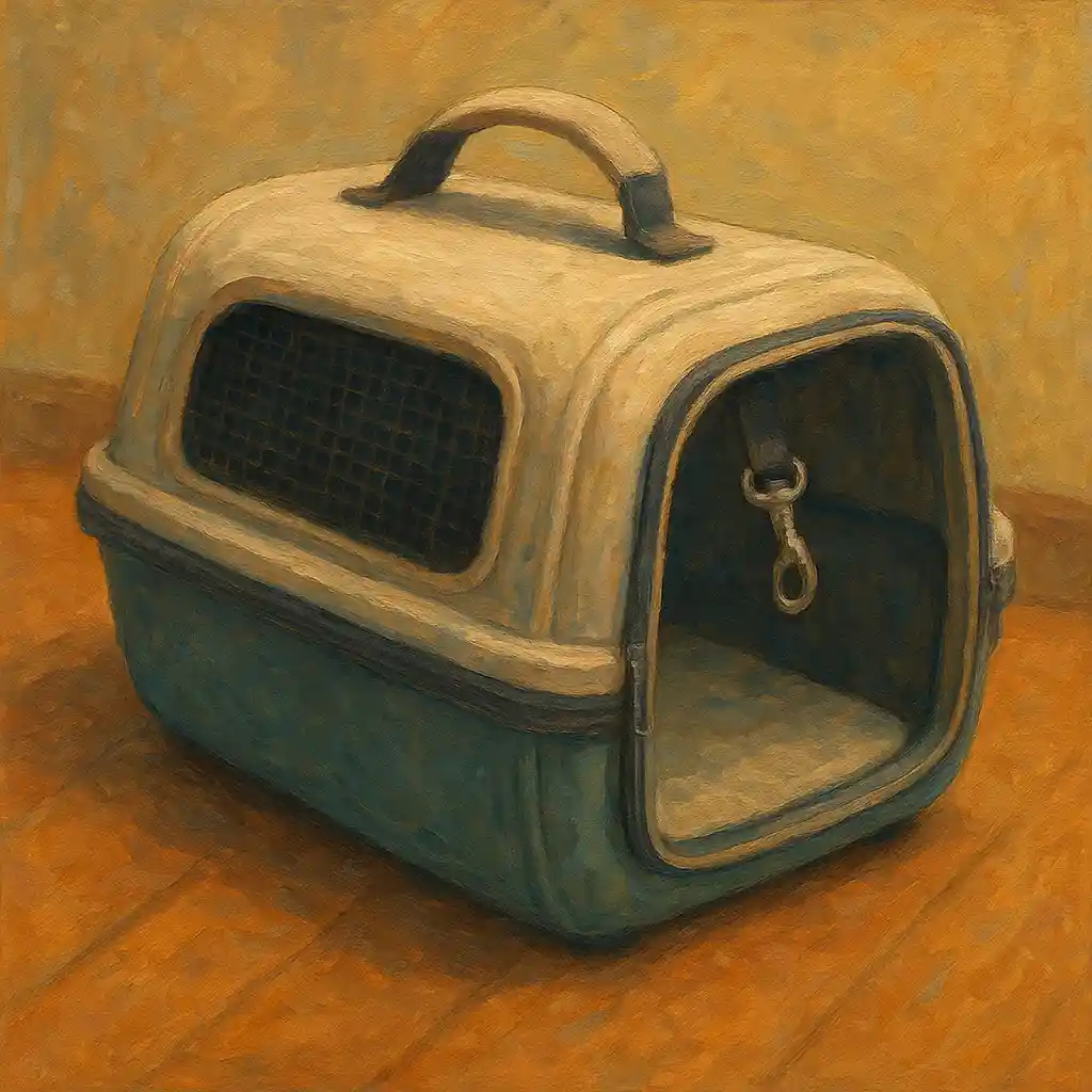 Carrier: Stabilize Floor (Dog Safe) — Insert; Non-Slip; Inner Leash; Zipper Check