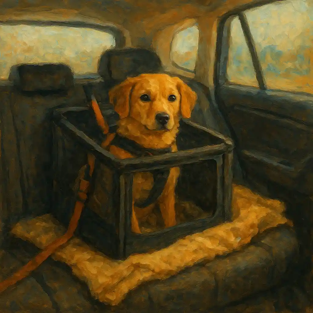 Carsharing with a Dog: How to Secure Your Dog in the Car (Box/Harness, Blanket, No Free Seats, Cleaning) 1 Carsharing: Secure Dog in Car — Box/Harness; Blanket; No Free Seats; Cleaning