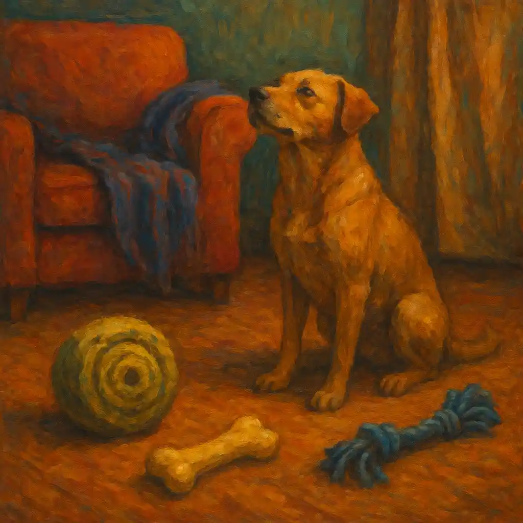 Chew Destruction: Create “Sacrifice Zone” — Legal Chew Area; Fix Chew Toy; Cover Furniture; Rotate