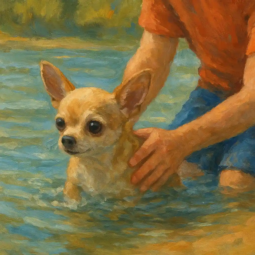 Chihuahua Water Play Safety — Supervised; No Deep Water
