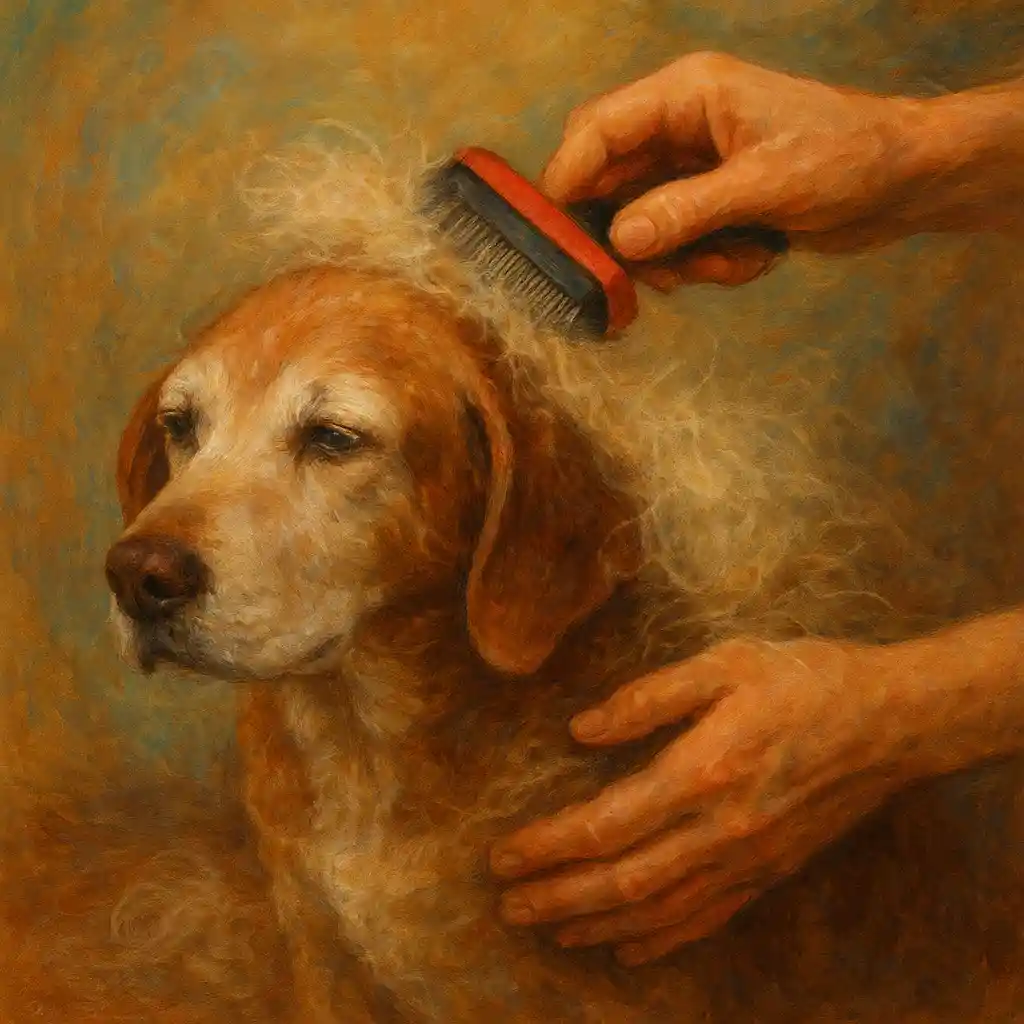 Effective Grooming Techniques to Manage Senior Dog Shedding 1 Effective Grooming Techniques to Manage Senior Dog Shedding