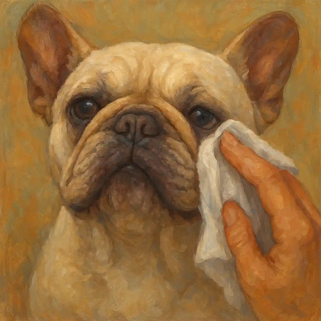 Eyes: Prevent Irritation (Frenchie Basics) — Keep Face Folds Dry; No Fragrance Wipes; Vet If Rubbing/Cloudy