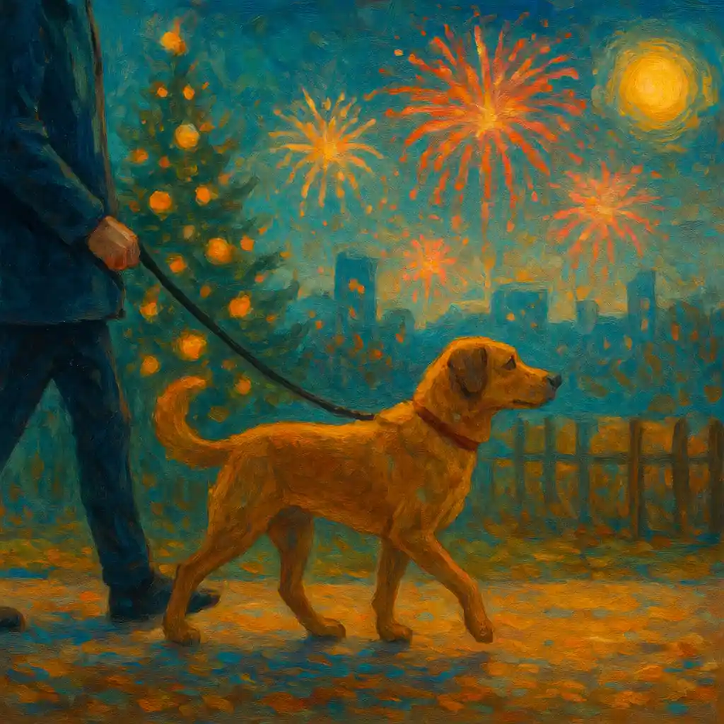 New Year’s Week: Keep Dog Completely Out of Hotspots — Short Walk Windows; Safe Zone; Double Safety; Possibly Care