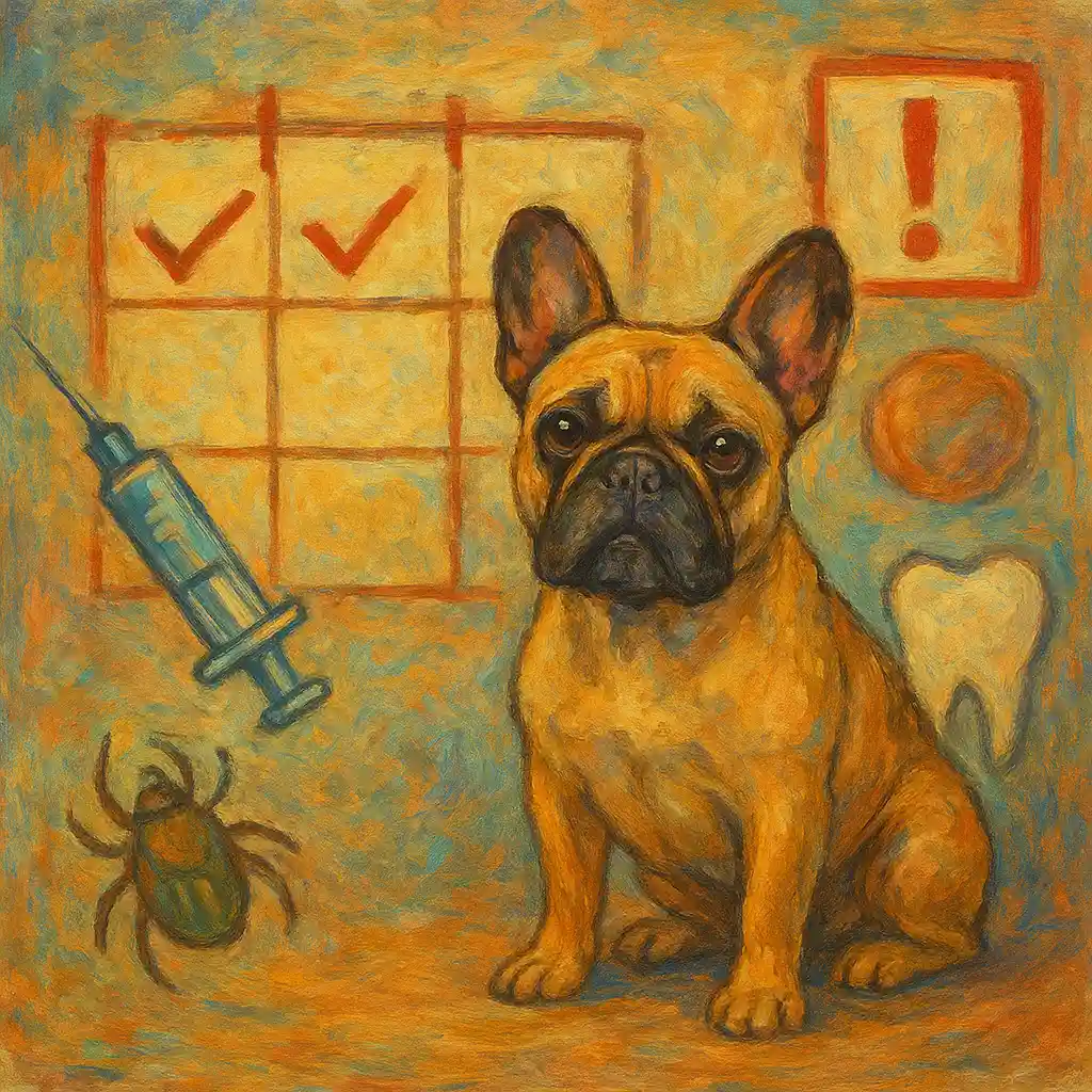 Senior Frenchie Annual Care Calendar: Vaccinations, Checkups, Parasites, Teeth & Reminders 7 Senior Frenchie Annual Care Calendar: Vaccinations, Checkups, Parasites, Teeth & Reminders