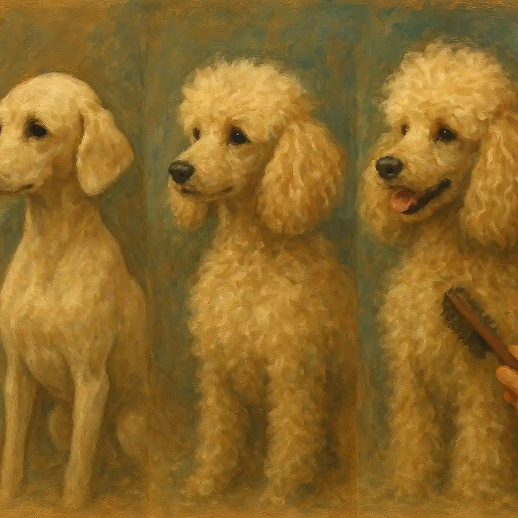 Poodle Coat Regrowth After Full Clip — Timeline; Brush During; Avoid Mats