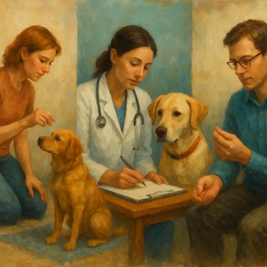Separation Anxiety Therapy: Trainer vs. Vet vs. Behavior Vet — Responsibilities; Sequence; When Meds