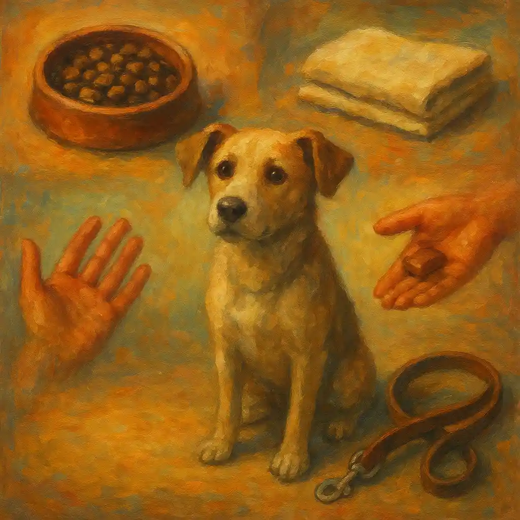 Sitter Handover: Dog-Centered — Food; Fold Care; Heat; Triggers; Walk Rules