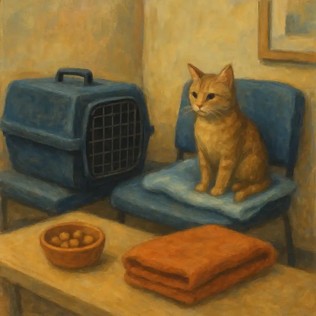 Vet Transport: Minimal-Stress Setup — Bag; Blanket; Treats; Waiting Room Strategy