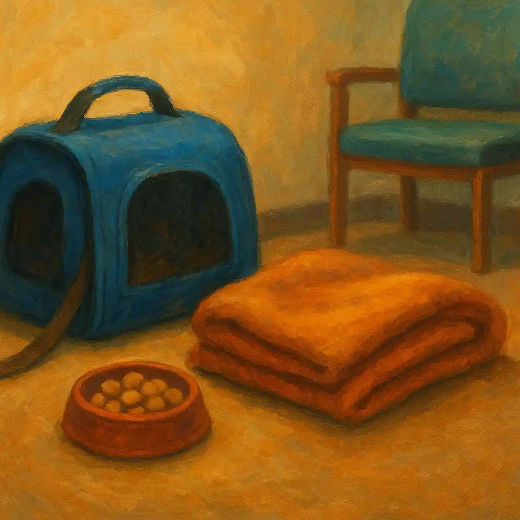 Minimal-Stress Vet Transport for Senior Dogs: Bag, Blanket, Treats, and a Waiting Room Strategy 1 Vet Transport: Minimal-Stress Setup — Bag; Blanket; Treats; Waiting Room Strategy