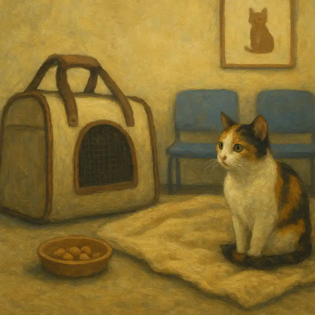 Vet Transport: Minimal-Stress Setup — Bag; Blanket; Treats; Waiting Room Strategy