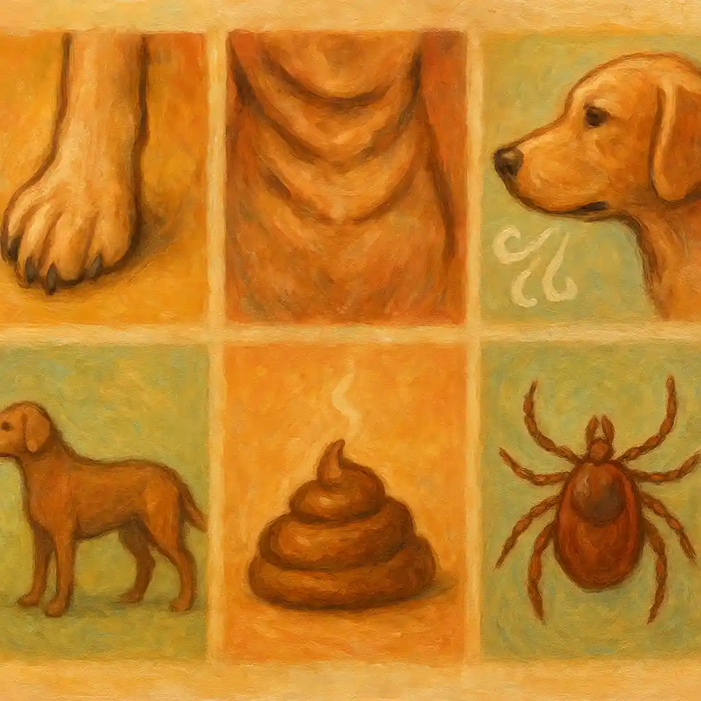 Weekly Dog Health Checklist for Berlin City Dogs: Paws, Folds, Breathing, Weight, Poop, Ticks 8 Weekly Dog Health Checklist for Berlin City Dogs: Paws, Folds, Breathing, Weight, Poop, Ticks