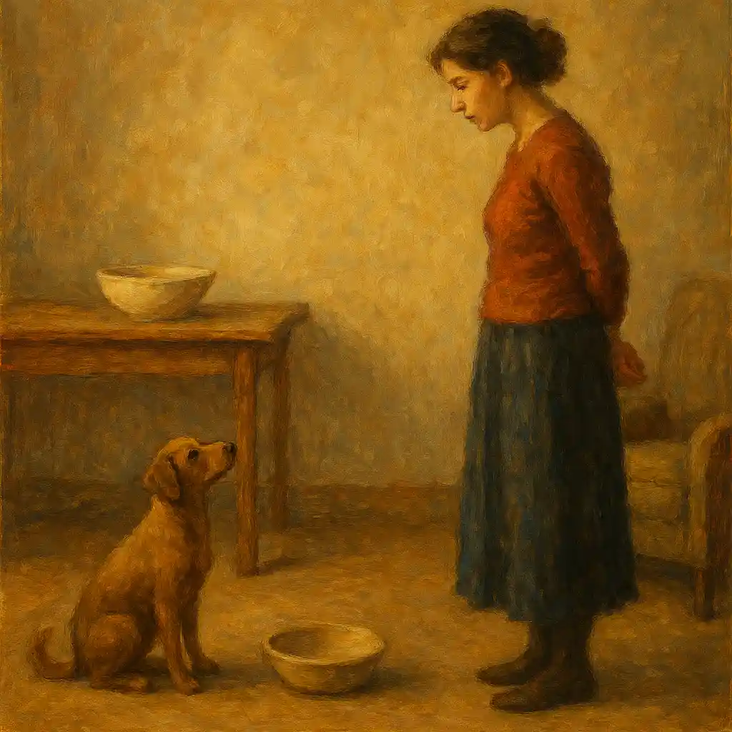 When Dog Begs Constantly: Feeding Ritual — Fixed Times; Bowl Away; Ignore; Alternative Occupation