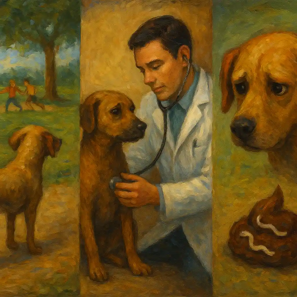 Wormer vs. Fecal: Dog-Centered Decision — Risk (Park/Kids); Vet; Interval Comparison