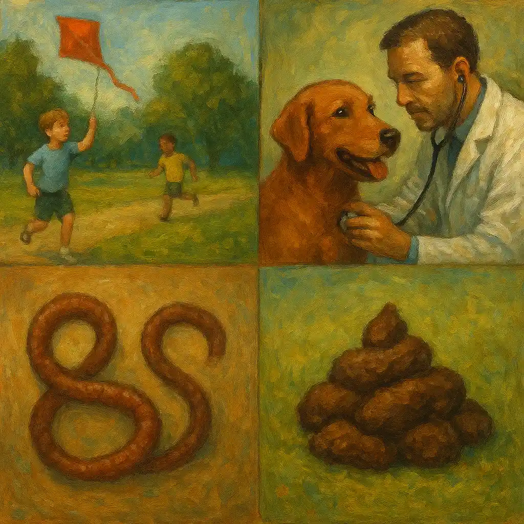 Wormer vs. Fecal: Dog-Centered Decision — Risk (Park/Kids); Vet; Interval Comparison
