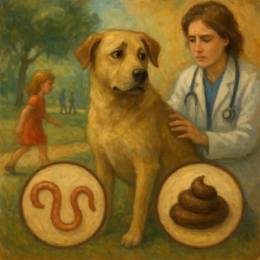 Wormer vs. Fecal: Dog-Centered Decision — Risk (Park/Kids); Vet; Interval Comparison