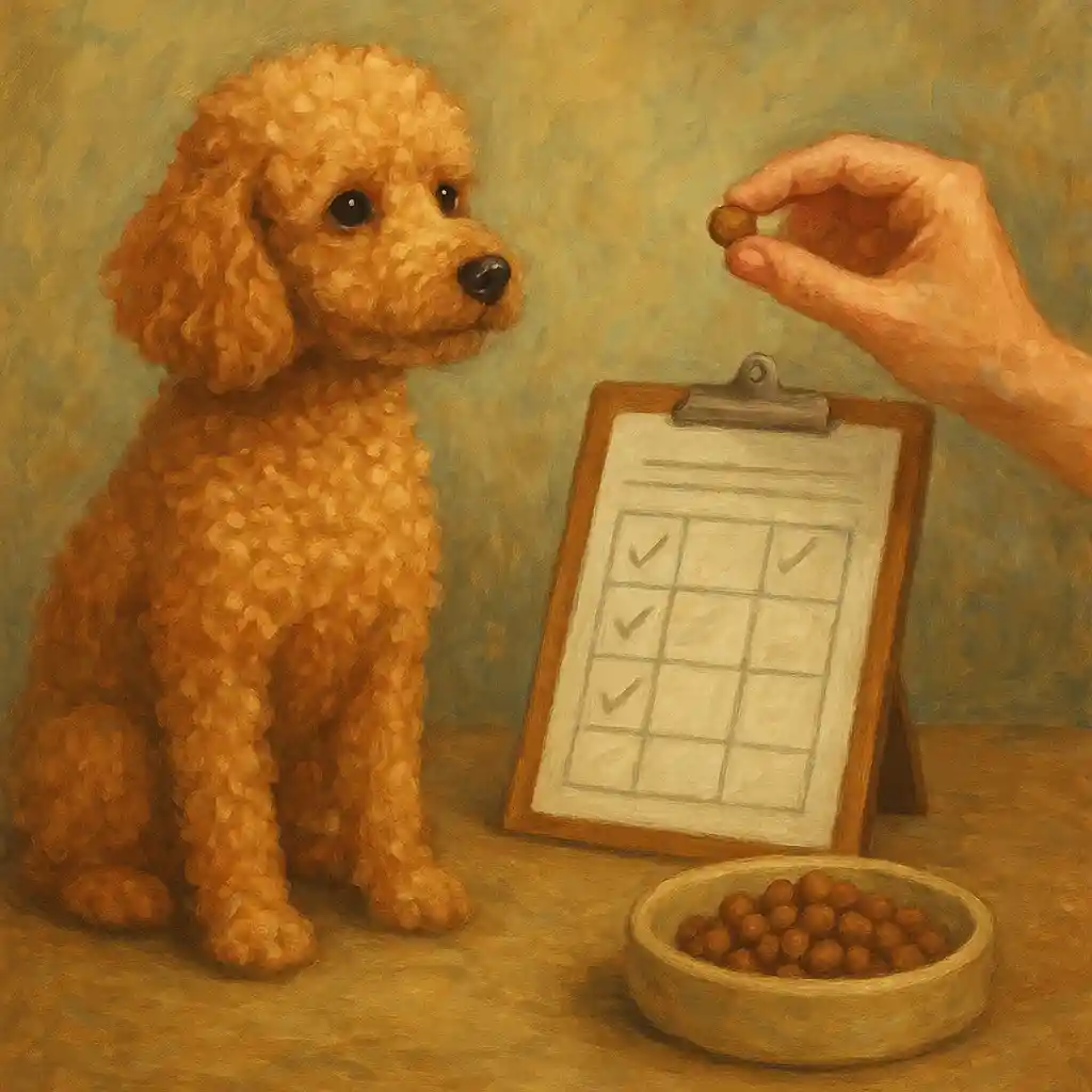 Helping a Senior Poodle With Food Allergies: A Clear 8‑Week Single‑Protein Food Trial Plan (With Tracking + Vet Support)